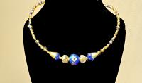 Necklace Blue Choker (NR22) by 