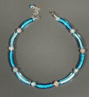 Necklace Turquoise Tubes (N27) by 