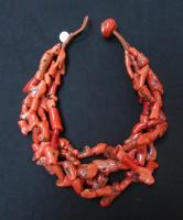 Necklace Old Branch Coral From Morocco by Miranda Crimp