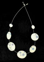Necklace Multi Blue Spots (BH28) by Birds in the Hand