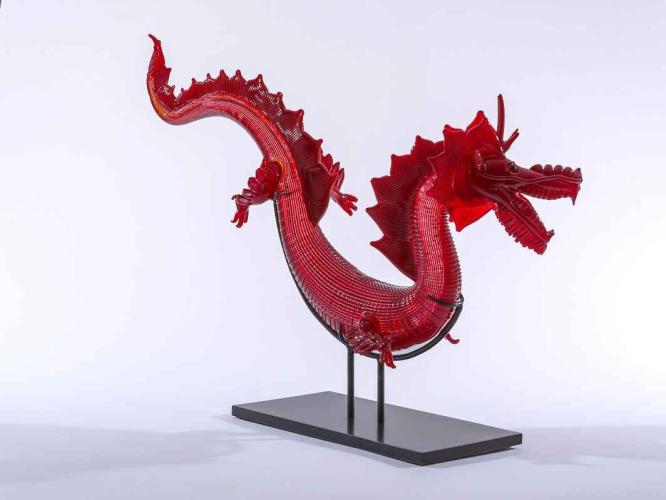 Lucky Dragon (large) by Jason Christian
