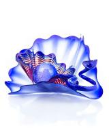 Byzantine Blue Persian 2017 Studio Edition by Dale Chihuly