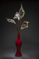 Orchid in Vase by Debora Moore